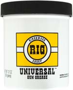RIG - Rust Inhibiting Grease,
Universal Gun Grease,
12 oz. jar, by Birchwood Casey
